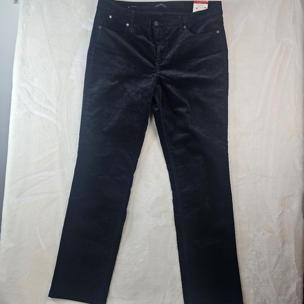 Talbots Flawless Five Pocket Corduroy Pants Straight Leg Women’s 12 NEW NWT